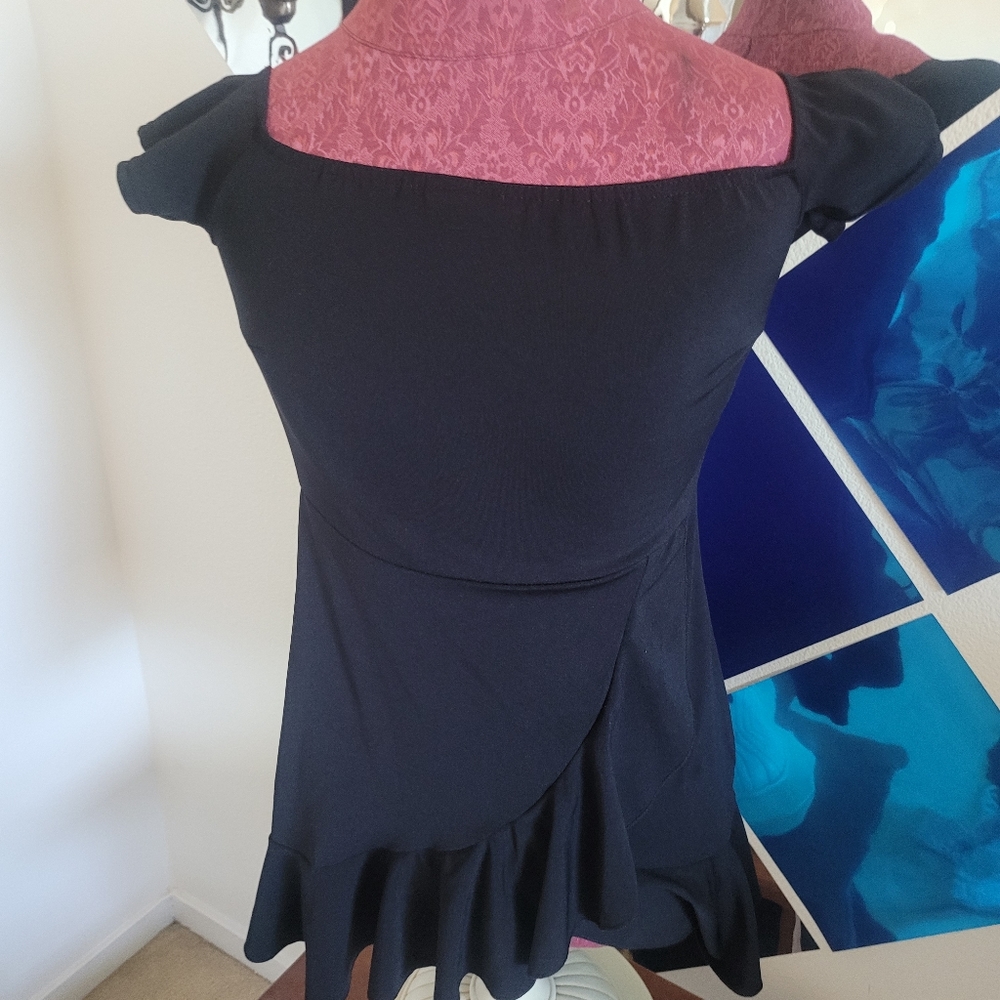 Little black mini dress